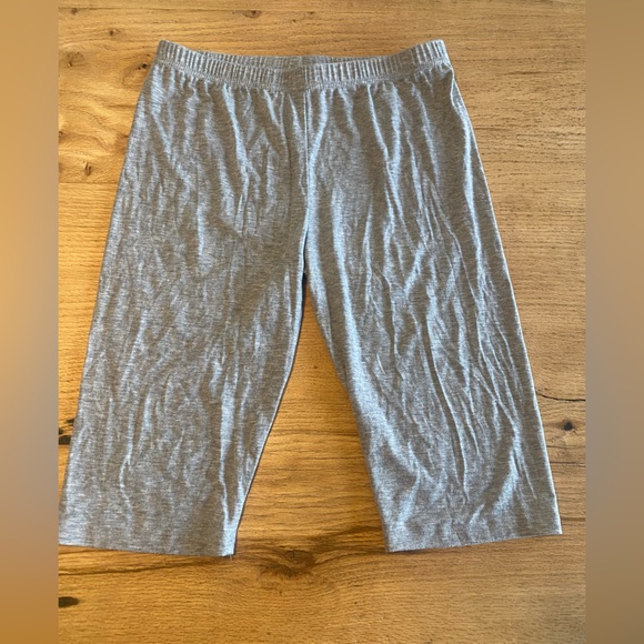 Women's Gray Pajama Shorts‎ medium Preloved - Picture 1 of 6